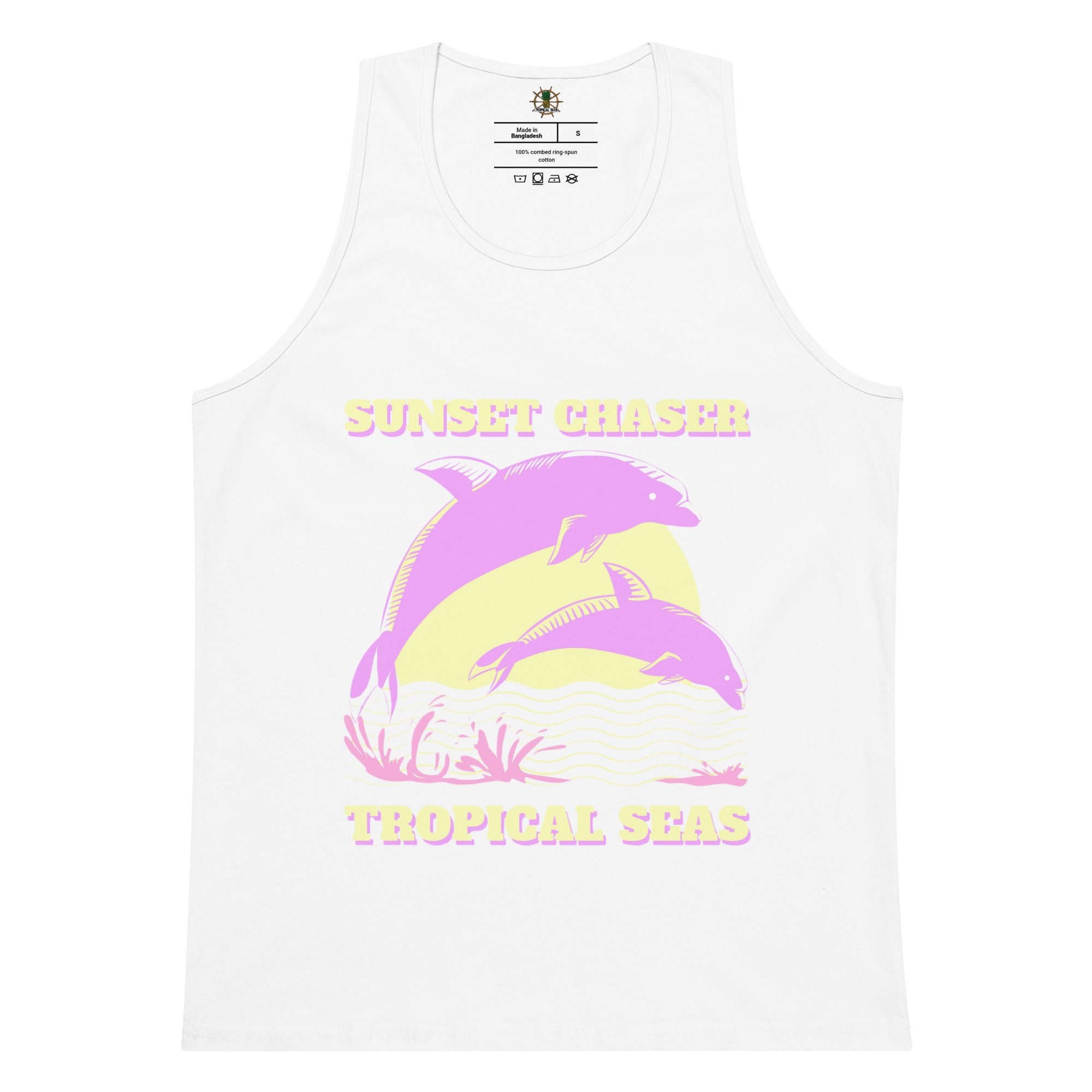 Men's Premium Sunset Chaser Tank Top – styled outfit shot