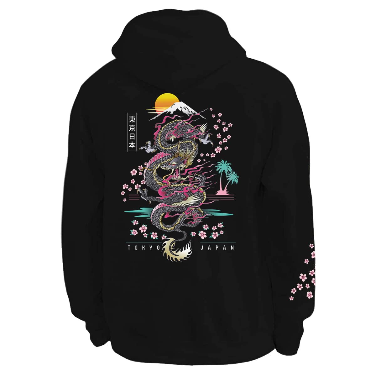 Dragon Aura Japanese Hoodie